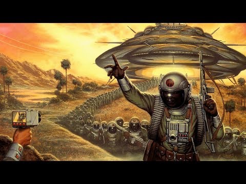 Война и мир инопланетных цивилизаций. Красивые фантастические миры