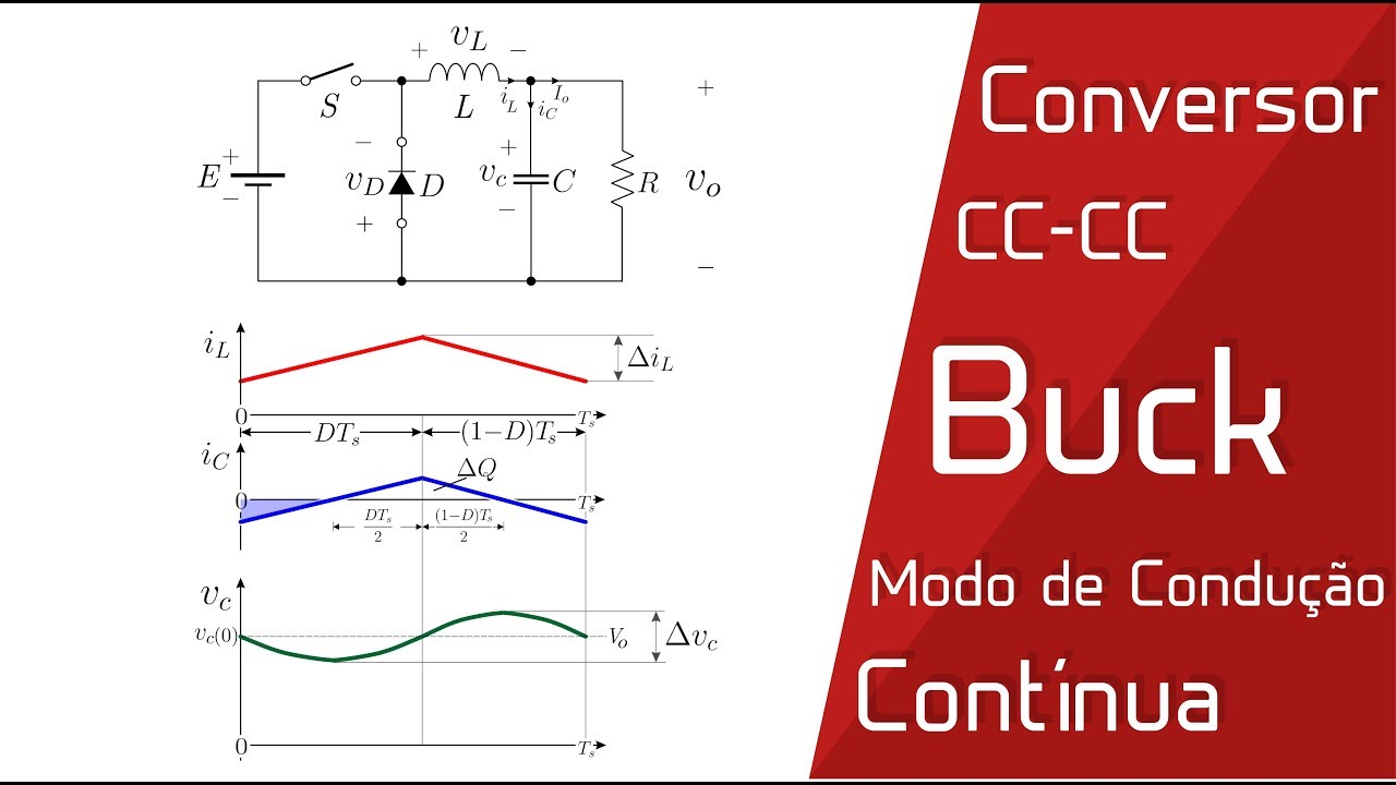 DC-DC Buck Converter - Continuous  Conduction  Mode