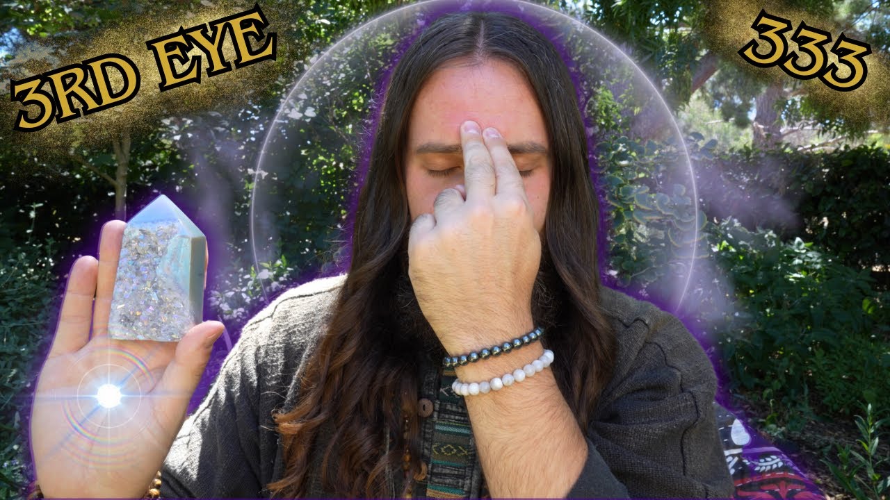 4K ASMR REIKI | Increasing your psychic abilities | Third Eye Chakra