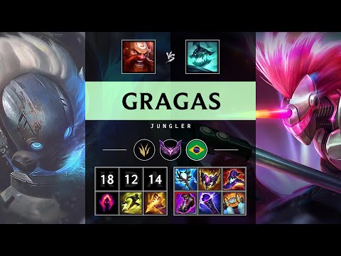 Gragas Jungle vs Hecarim - BR Master Patch 25.16