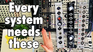Video thumbnail for 3 cheap utility modules and 21 things to do with them: Takaab RLFO | Doepfer A-160-2 | Ladik A-410 by Tom Churchill