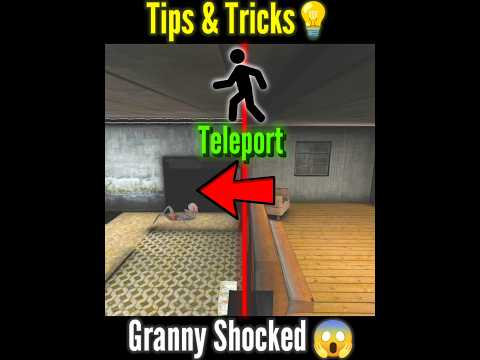 Granny Chapter 2 Secret Teleport Trick💀🔥#granny#grannyglitches#grannygame#granny1