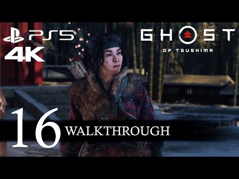 Ghost of Tsushima Walkthrough Part 16 (No Commentary/Full Game) PS5 4K