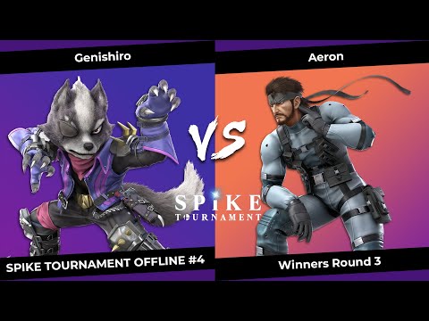 SpikeT Offline #4 Winners Round 3 - Genishiro (Wolf) VS Aeron (Snake)
