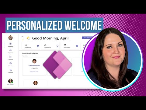 Create Personalized Welcome Messages in Power Apps Fast