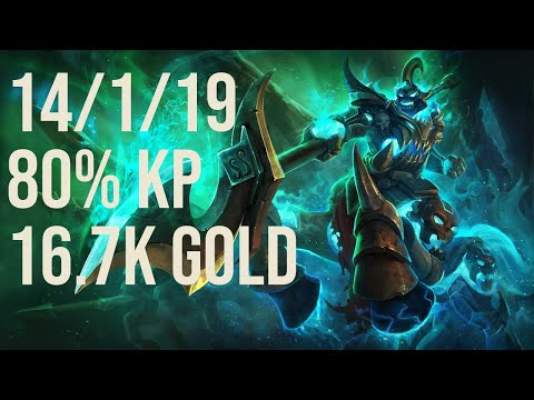 데아시두스이어링 Hecarim Jungle vs Zac KR 11.14 Challenger Replay