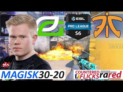 Magisk 30-20 / fnatic vs OpTic / ESL Pro League Season 6 Finals / Quarter-Final