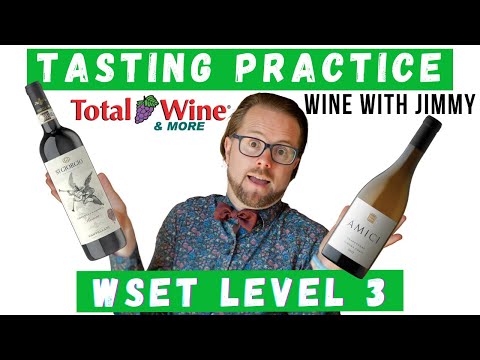 Total Wine and More Chardonnay & Chianti Masterclass | WSET Level 3 USA Tasting Series Pt. 2