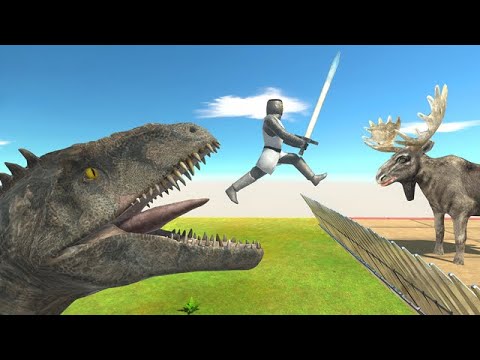 Jump Over Giganotosaurus - Animal Revolt Battle Simulator