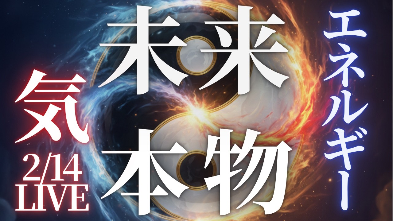 2/14祭典ライブ！未来は本物に任せれば、そのままうまくいく “ほんもの”未来フォーラム2026ー未来へのヒントー清水義久、滝沢泰平、小針ひろし、小針りさ、森幸一、佐野浩一