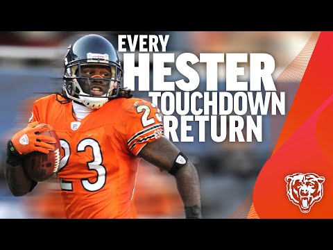 Every Devin Hester return with Bears | Highlights | Chicago Bears