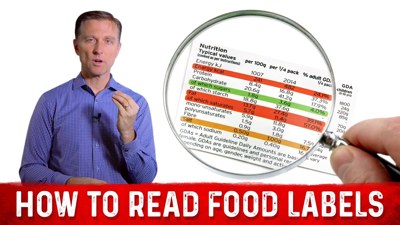 Understanding Food Labels: What To Focus On – Dr. Berg - YouTube