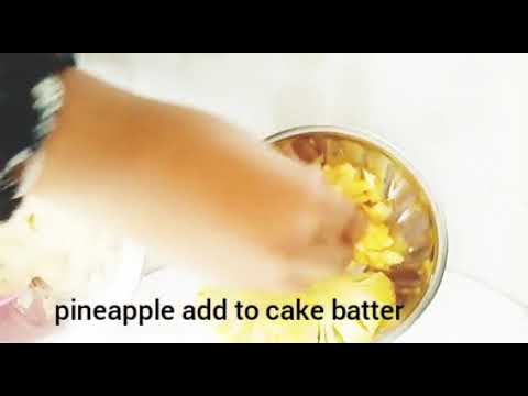 🍍Pineapple gateau cupcake ! / how to make it / sweet ! Delicious ! Home made ! 😍😍😋😋