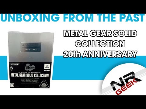 Metal Gear Solid Collection - 20th Anniversary - Unboxing From The Past