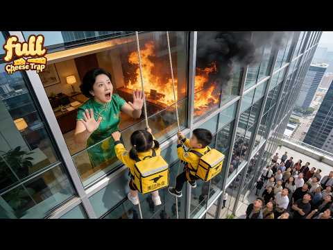 No One Dared Save CEO’s Mom Trapped In Burning Tower—Only Twins Risked Their Lives To Rescue Her!