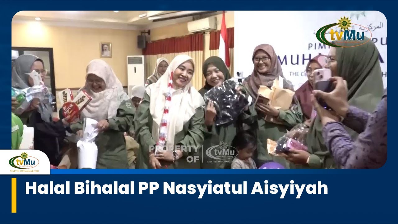 Pererat Silaturahmi, PP Nasyiatul Aisyiyah Gelar Halalbihalal