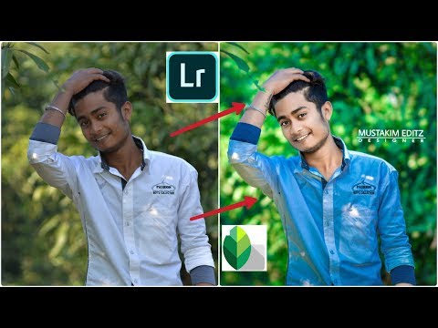 Lightroom & Snapseed photo editing Best tutorial 2018|| LR Lightroom tutorial & Snapseed tutorial