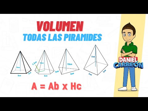 VOLUMEN DE TODAS LAS PIRAMIDES Super facil -Para principiantes