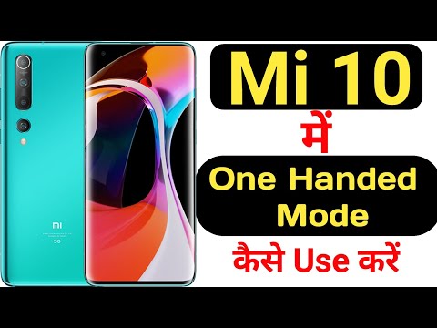 How to enable one handed mode in Mi 10 || Mi 10 me one handed mode kaise enable kare |