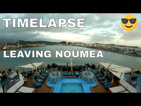 Thumbnail for Timelapse - Leaving Noumea on the Carnival Splendor