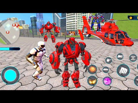 Optimus Prime Multiple Transformation - Jet Robot Car Game 3D | Android Gameplay