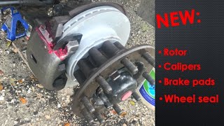 Front Brake Job on a School Bus