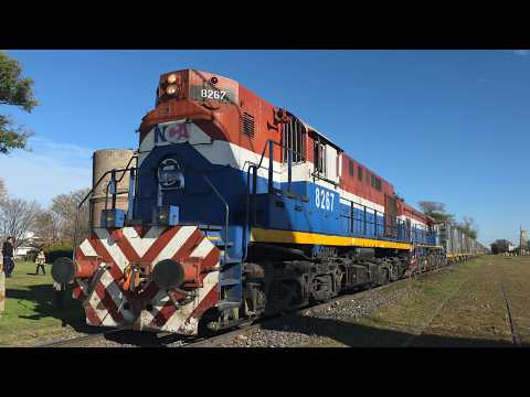 [8K] Tren cargado de NCA con destino a Rosario pasando por Marcos Juárez!!!!!!