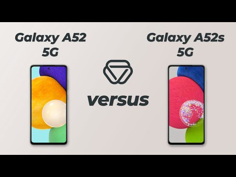 Samsung Galaxy A52 5G vs Galaxy A52s 5G - Vergleich der wichtigsten Unterschiede auf deutsch