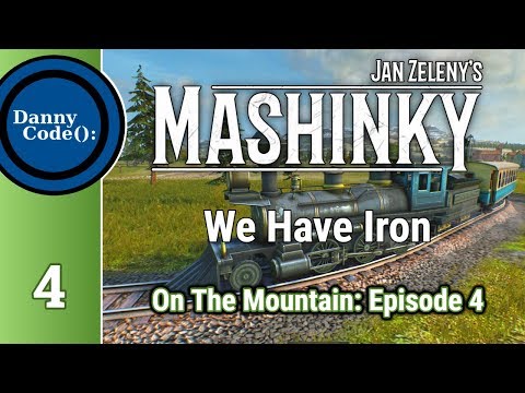 Mashinky: The Mountain Ep 4 - We Have Iron! [Gameplay - Signal Tutorial - Let's Play]