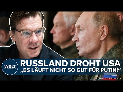 PUTINS KRIEG: Russland droht USA! Offensive gegen Ukraine in vollem Gange! Was macht Trump?