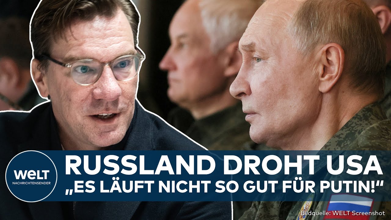 PUTINS KRIEG: Russland droht USA! Offensive gegen Ukraine in vollem Gange! Was macht Trump?
