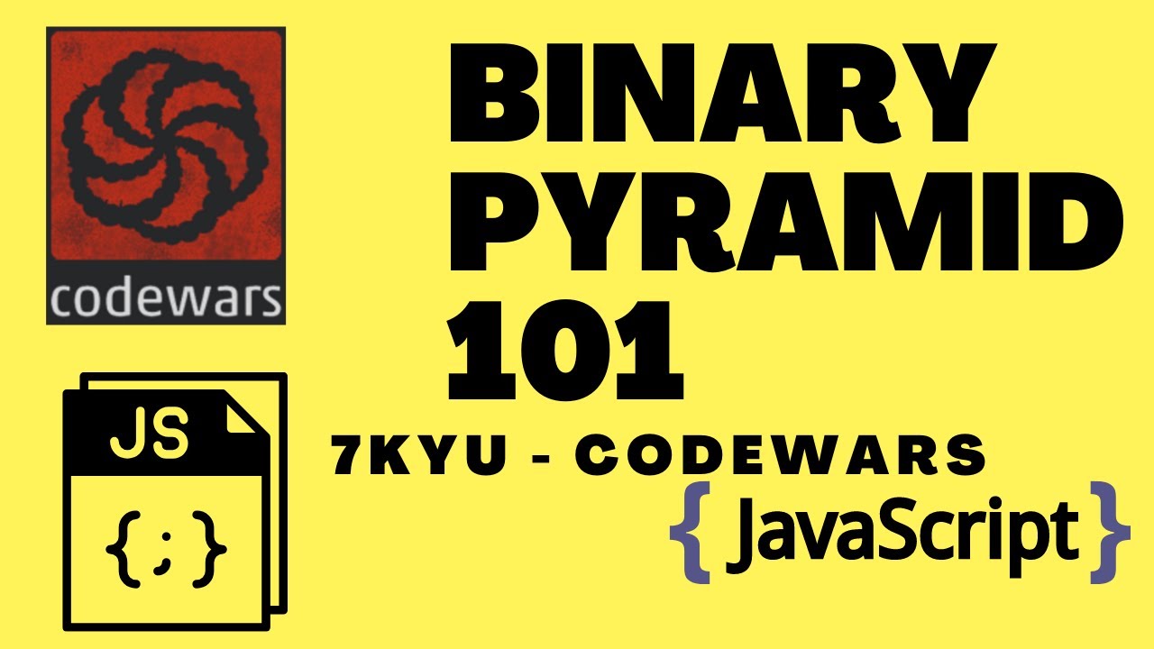 Binary Pyramid 101| 7 kyu codewars | javascript