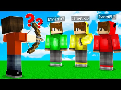 HANGİSİ GERÇEK ISMETRG? 😱 - Minecraft