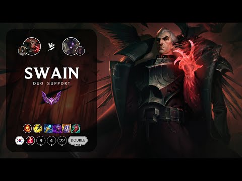 Swain Support vs Alistar - KR Master Patch 14.7