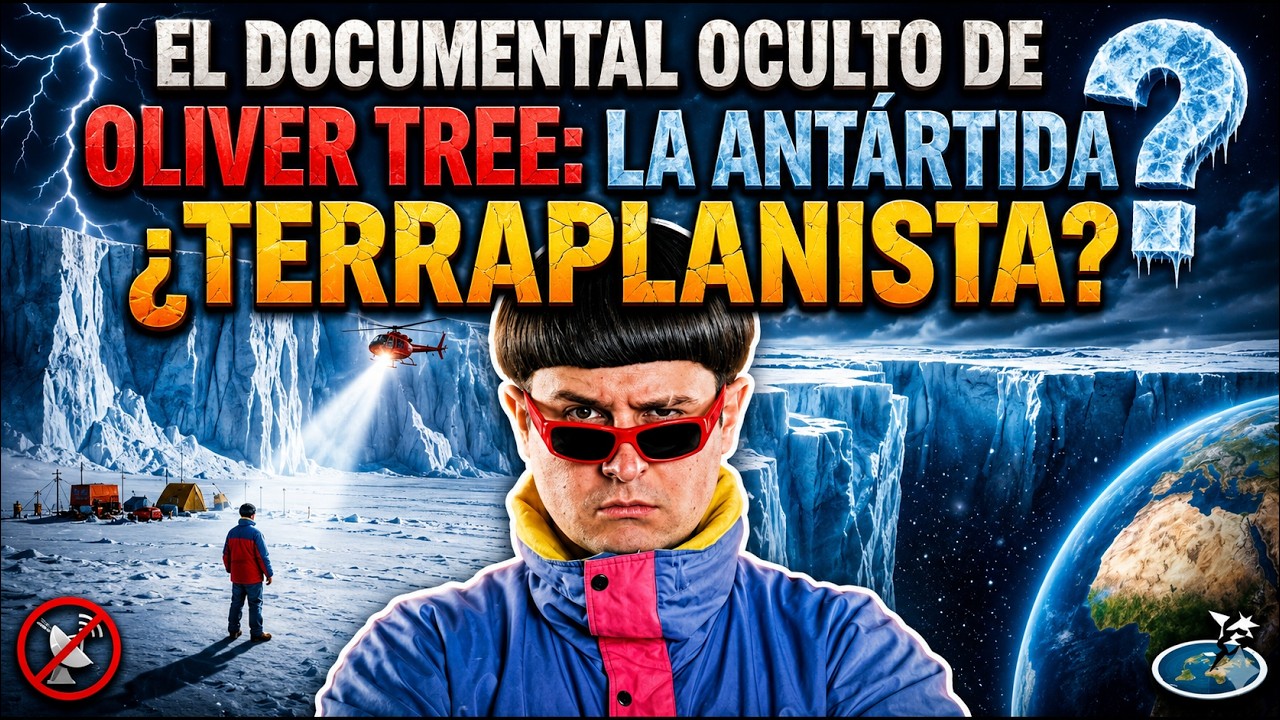 Tierra Plana, Bases alienígenas y un muro de hielo: ¿qué filmó Oliver Tree?
