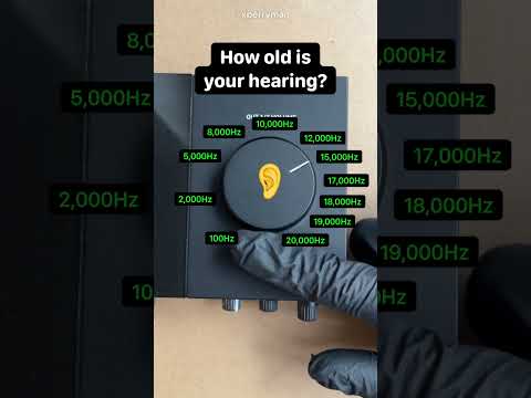 HEARING TEST: Can you hear to the end? #hearing #test #frequency