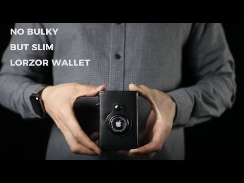 Lorzor Airtag Trifold Wallet #lorzor #menwallet #wallet