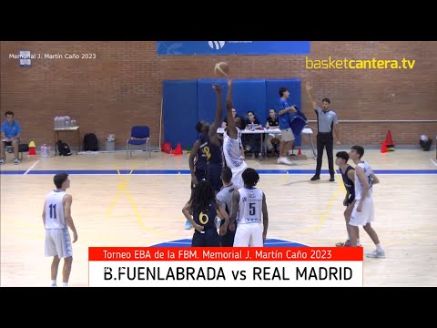 FUENLABRADA vs REAL MADRID.- Torneo Liga EBA de la FBM "Memorial J. Martín Caño" 2023