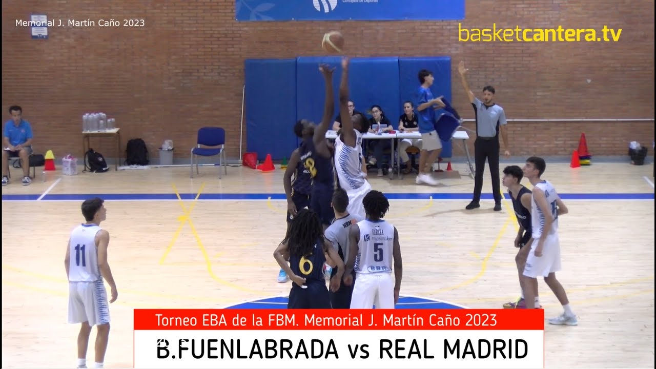 B. FUENLABRADA vs REAL MADRID.- Torneo Liga EBA de la FBM 