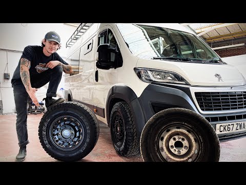SOLDIER'S VAN LIFE OVERLAND BUILD - NEW WHEELS!