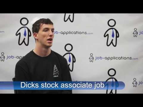 Dick S Sporting Goods Interview Stock Associate