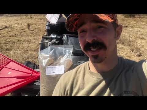 🌾Switchgrass Planting / Black Boar ATV 🐗 implement Review