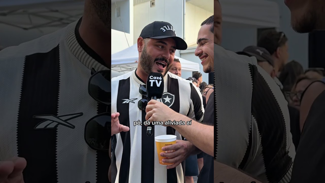 ENCONTRAMOS O TORCEDOR DO BOTAFOGO QUE ESBARROU COM O VITINHA 🤣🤣