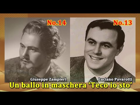 Bel canto’s Rankings No 14 No 13 'Teco io sto' Giuseppe Zampieri & Luciano Pavarotti