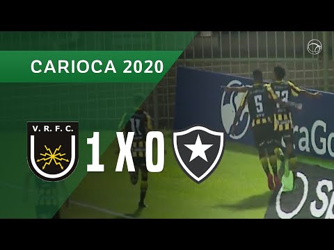 VOLTA REDONDA 1 X 0 BOTAFOGO - GOL - 18/01 - CAMPEONATO CARIOCA 2020
