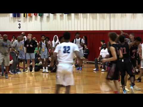 2020 DJ Steward (Meanstreets/Fenwick, IL) with a game winning 3 at Run N Slam