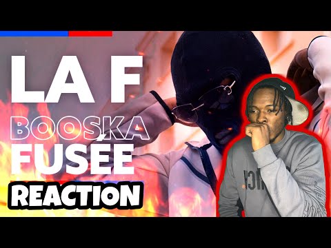 AMERICAN REACTS TO FRENCH RAP | La F | Freestyle Booska Fusée