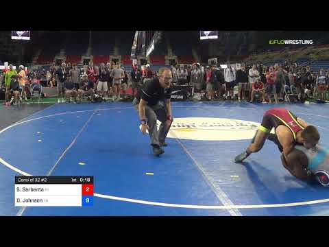 2018 USMC-USAW Cadet & Junior GR Nationals/Junior 160 Consi Of 32 #2 - Sage Serbenta (MI) Vs. Dont