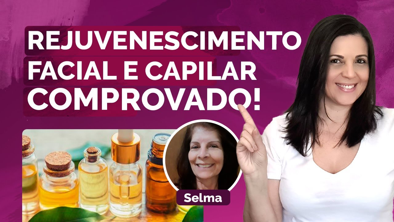 Tratamento anti-age capilar e facial com óleos essenciais!