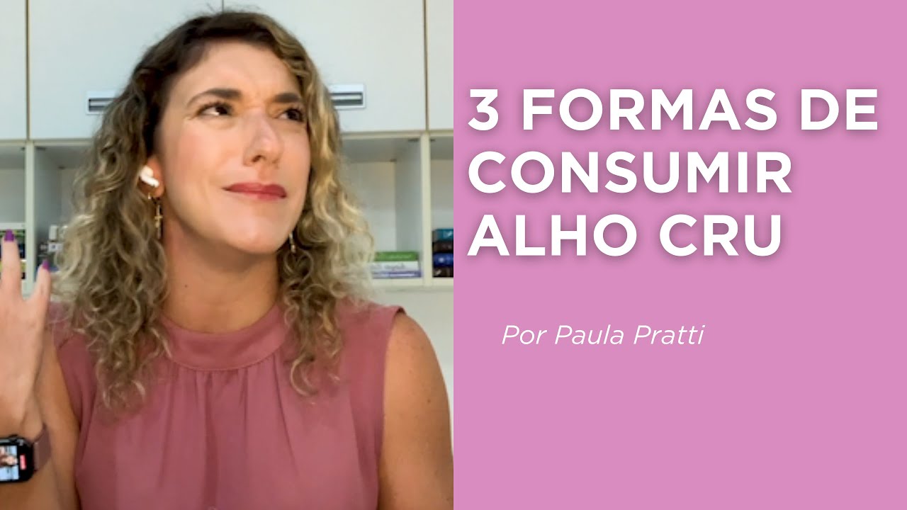 Benefícios de consumir ALHO CRU para a IMUNIDADE